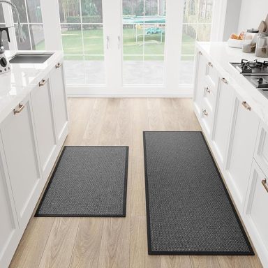 2-Piece Non-Slip Kitchen Rugs