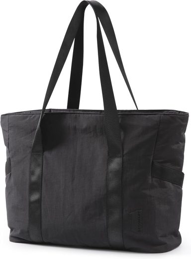 Zipper Tote Bag with Compartments