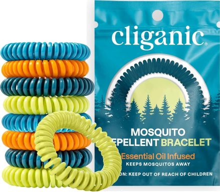 25-Pack Mosquito Repellent Bracelets