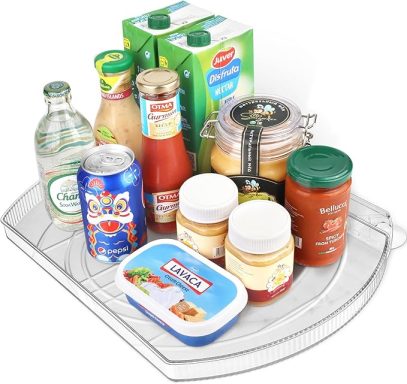 Lazy Susan Turntable for Fridge