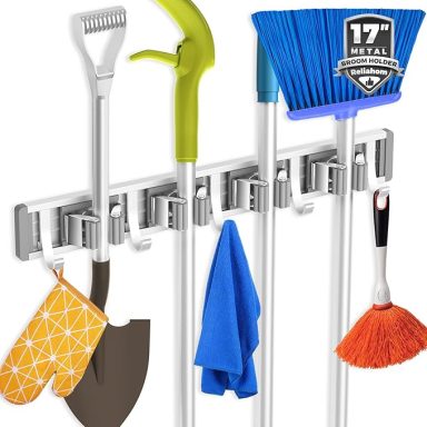 Wall Mounted Broom Holder